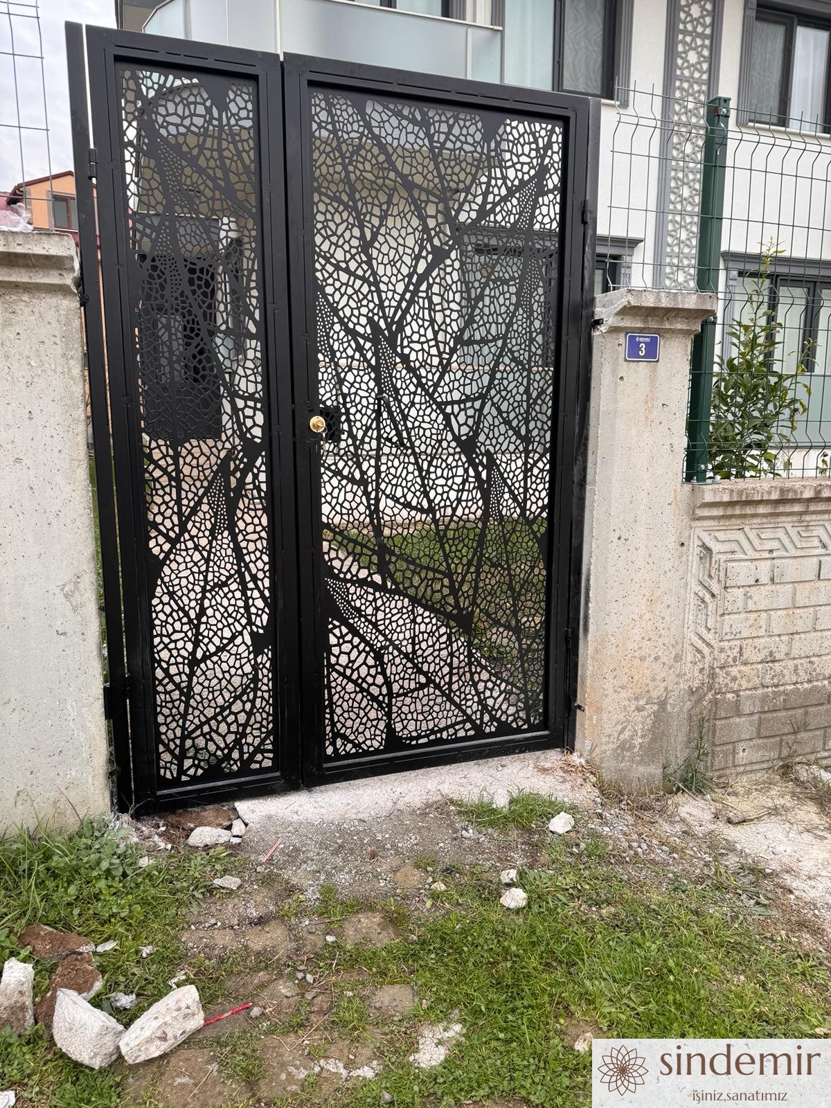 Lazer Kesimli Kapı Modelleri