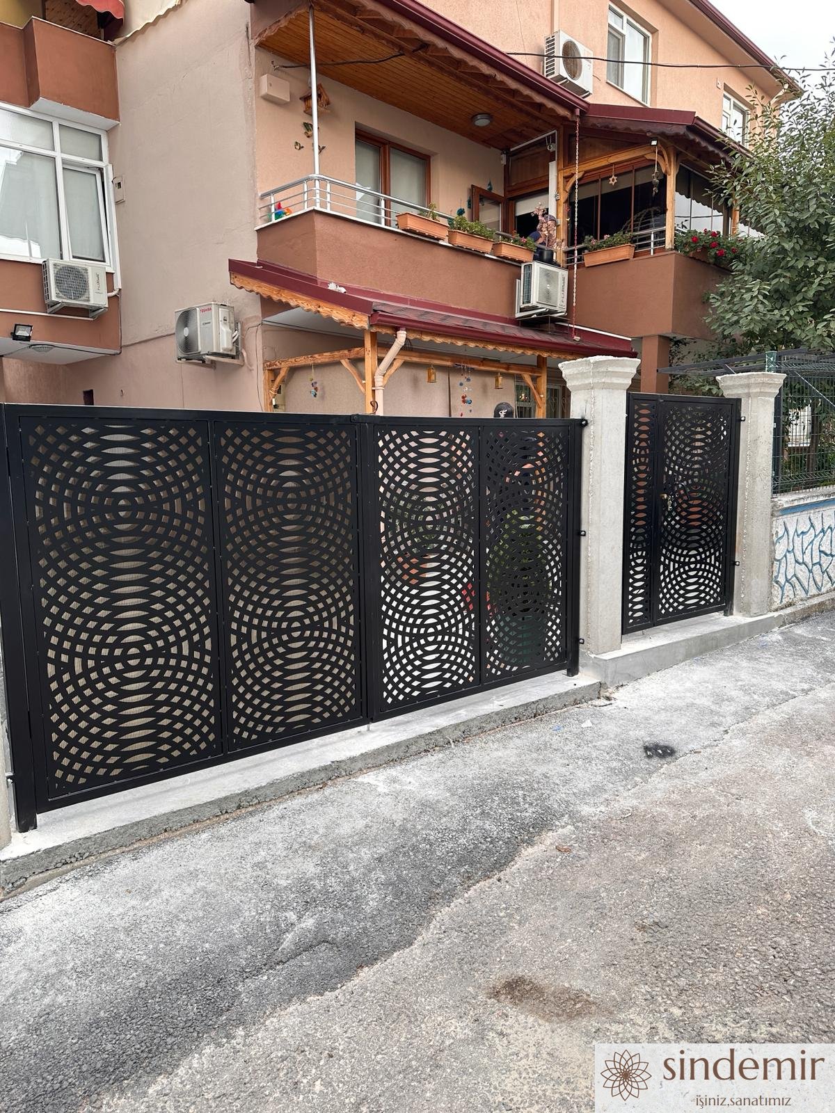 Lazer Kesimli Kapı Modelleri
