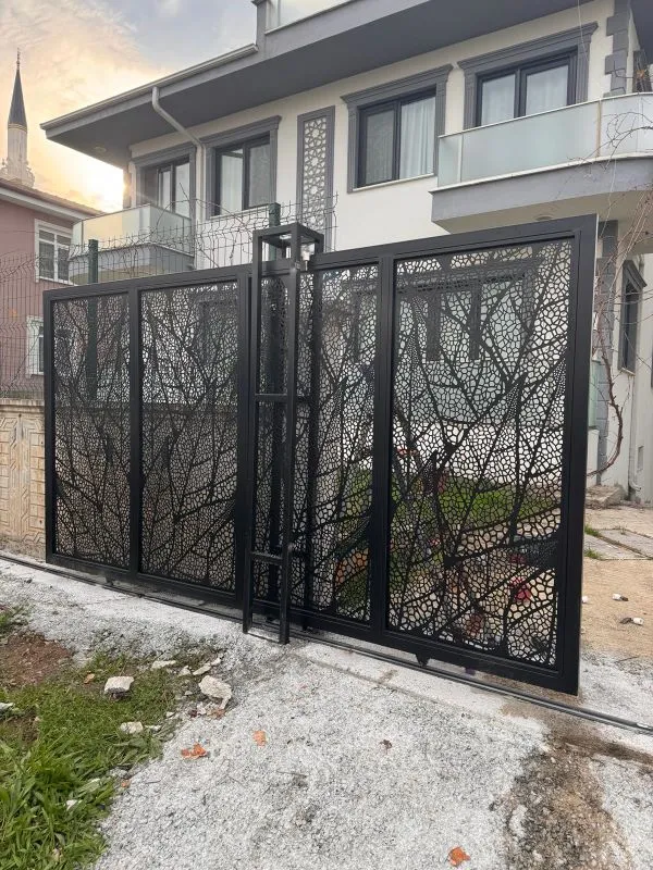 Lazer Kesimli Kapı